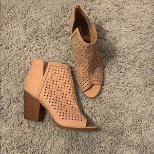Open Toe Booties